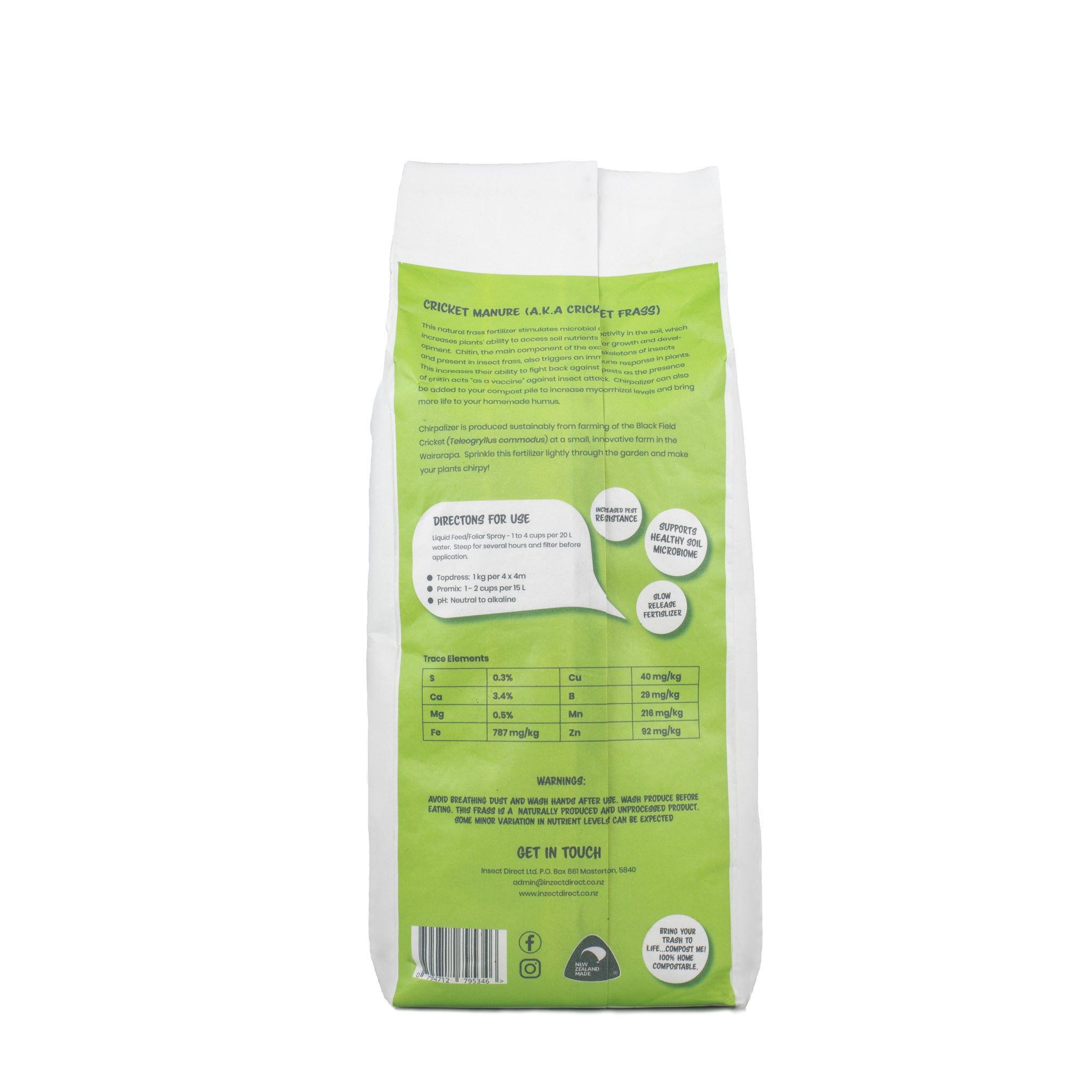 Chirpalizer® - Natural Plant Fertiliser 1.5KG