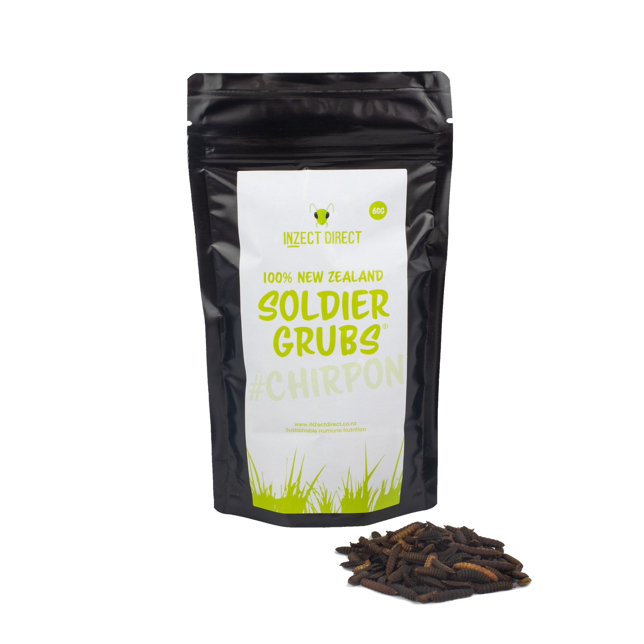 Freeze Dried Soldier Grubs®